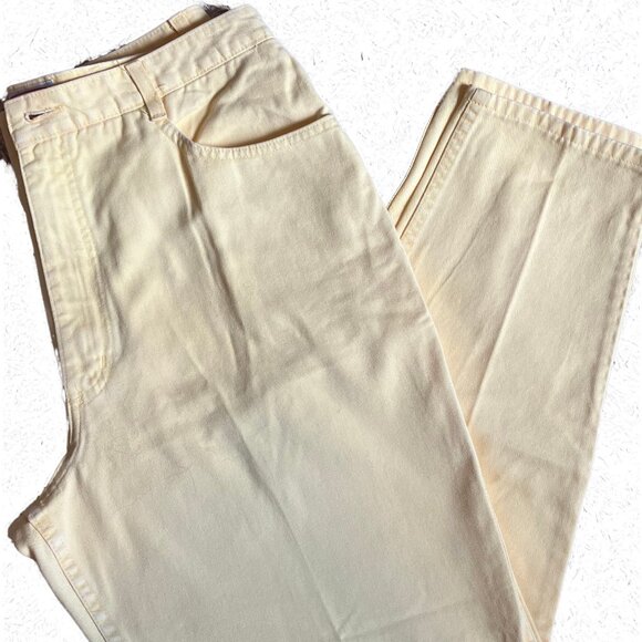 EUC Talbots Yellow Pants Size:  16P - Picture 1 of 7